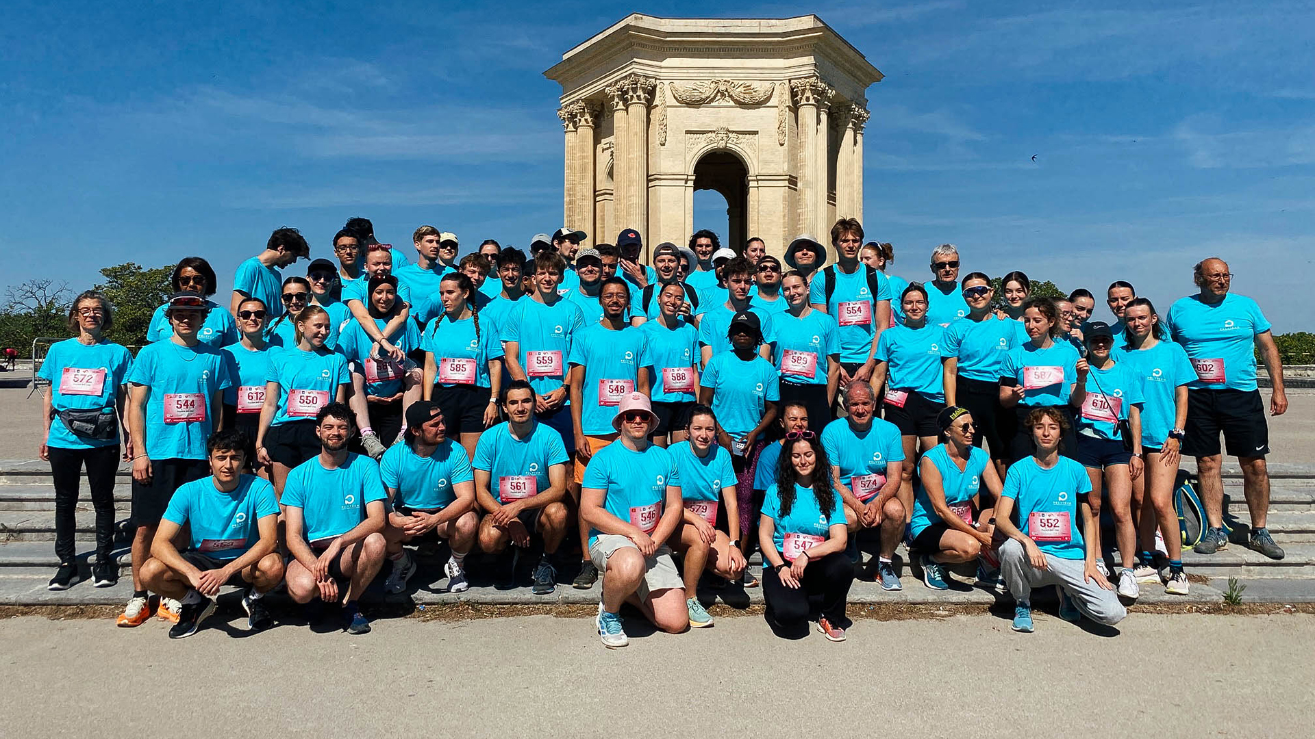 La vague bleue mobilisée pour la bonne cause