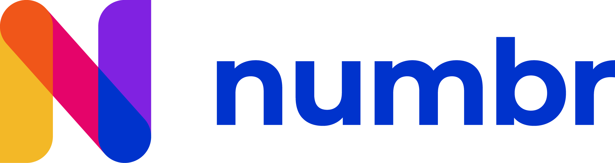 Logo Numbr bleu