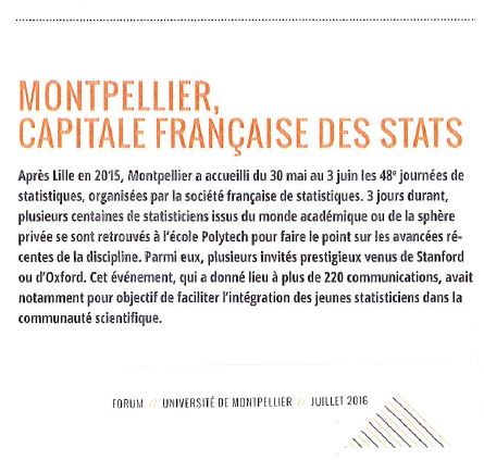 FORUM Mtp capitale des stats juillet 2016