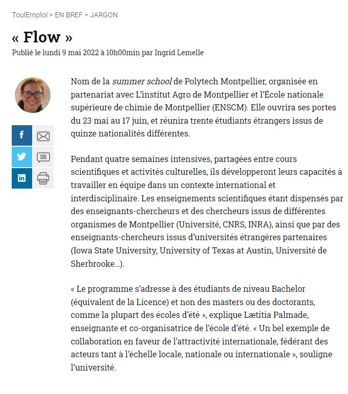 Toulemploi Flow 09 05 2022