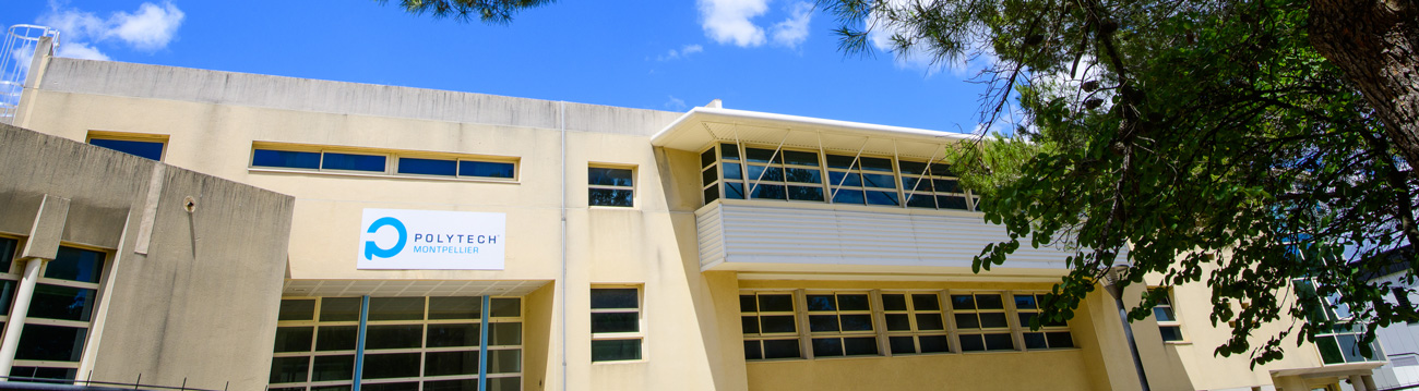 bannière école polytech montpellier